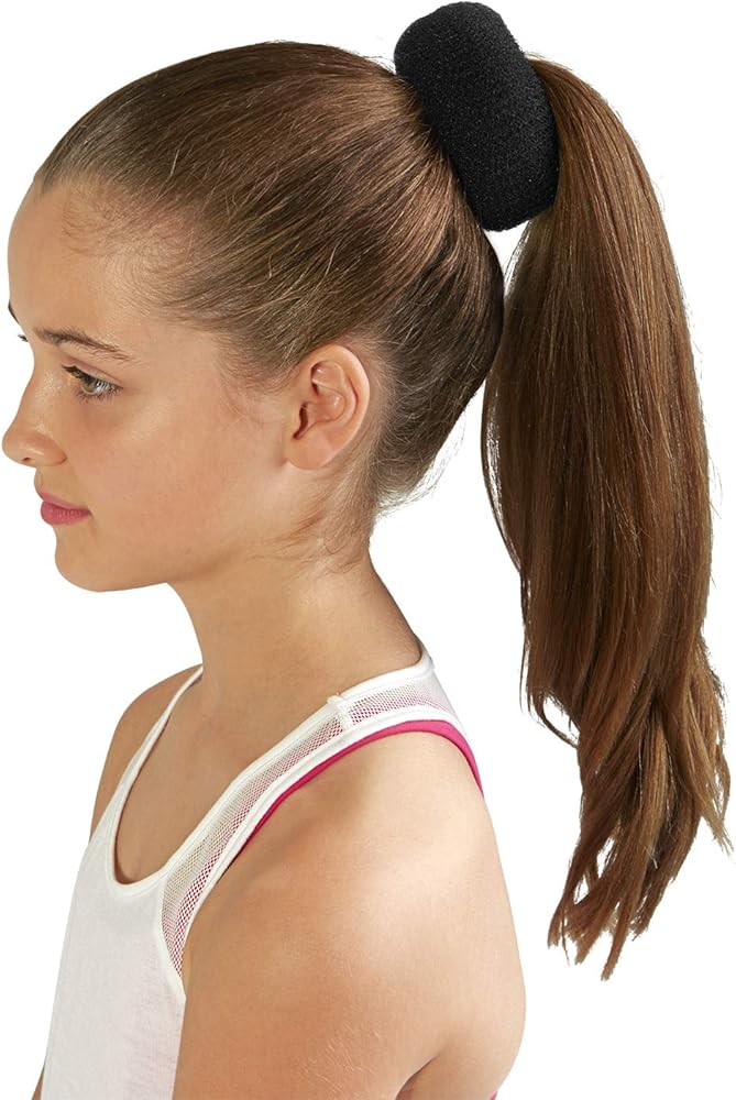 Amazon Com Bloch Unisex Adult S Standard Hair Bun Builder Black