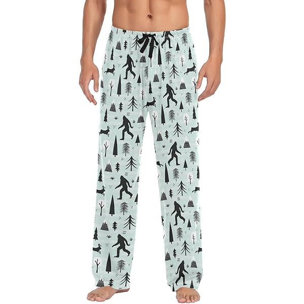 パンツ AMBUSH pajamas pants Transformers Men's Multiple Styles Sleep Pajama Pants