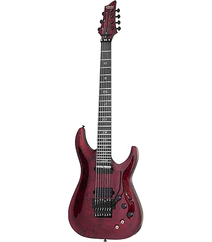 Amazon.com: Schecter C-1 Apocalypse - Red Reign : Musical Instruments