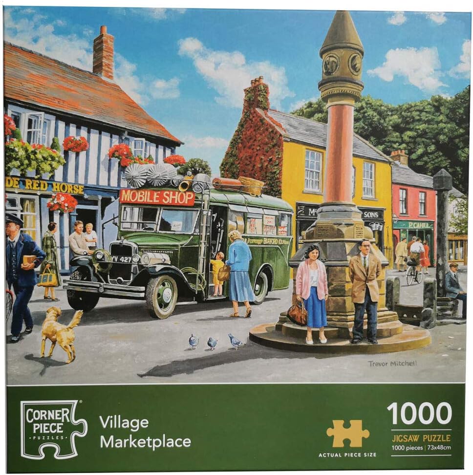 New Sealed Corner Piece Puzzles Jigsaw 1000 Pieces Premium Quality - Recall of the Beautiful Days by Bao5 Local UK Seller (Village Marketplace)