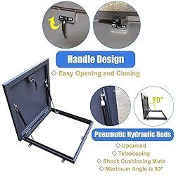 Roof Hatch Steel Anti-Theft Door, Ventilation