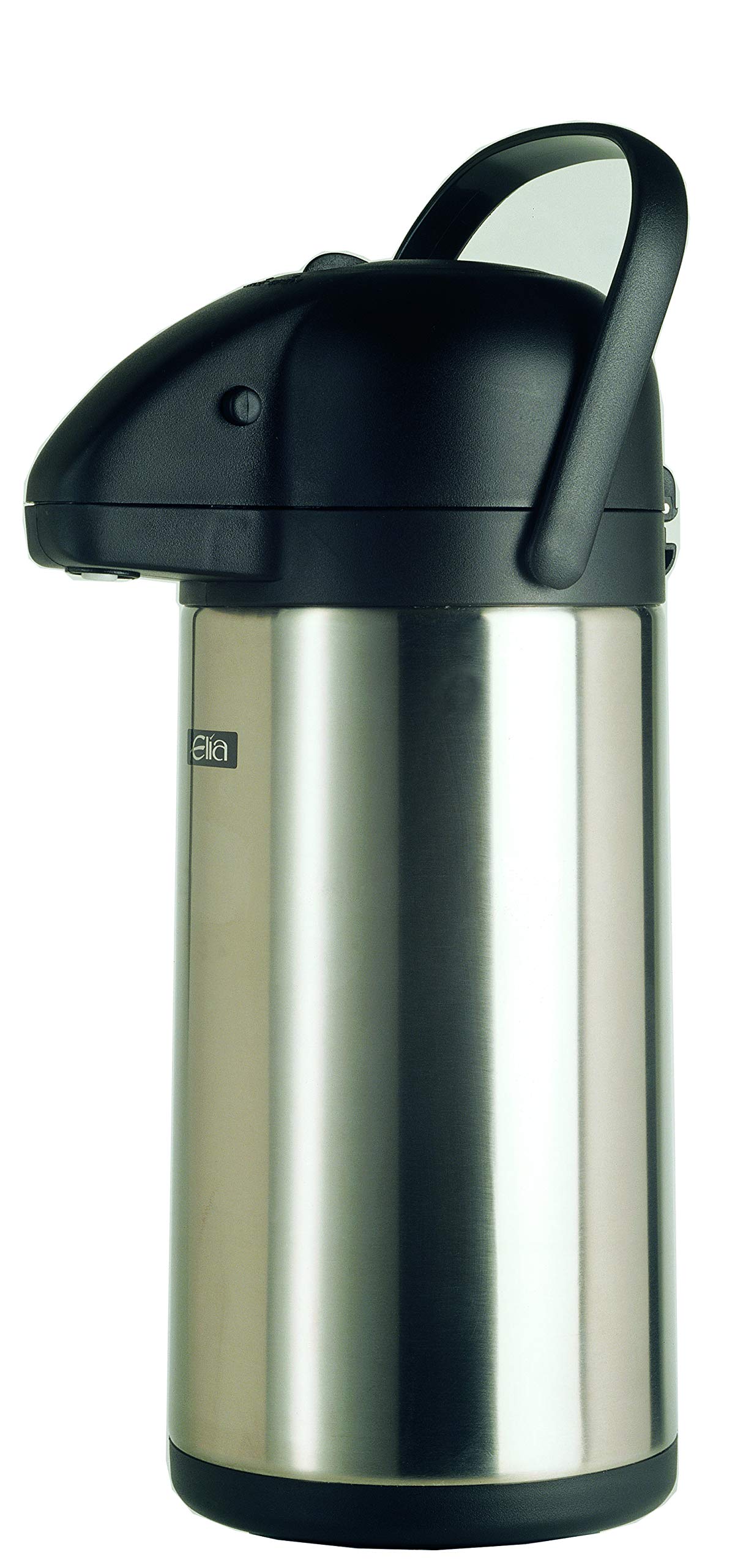 Elia Shatterproof Pump-Type Airpot Dispenser 2.2L Satin S/Steel