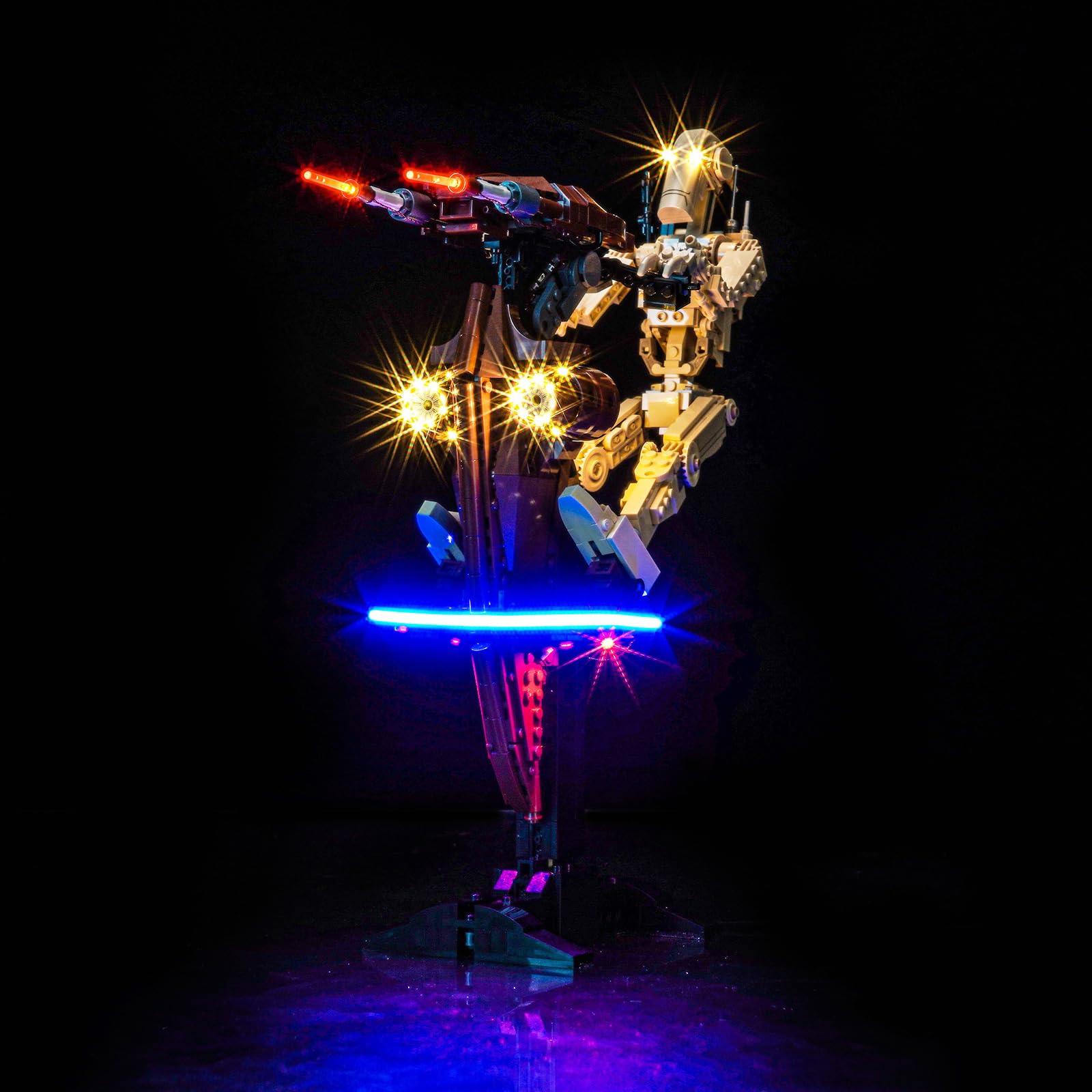 Light Kit Compatible with Lego 75428 Battle Droid with STAP (No Model), Decoration Lighting Set Compatible with Lego Battle Droid with STAP Creative Toys — image 1