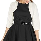 BlackButterfly Satin Bolero Shrug - Half Sleeve