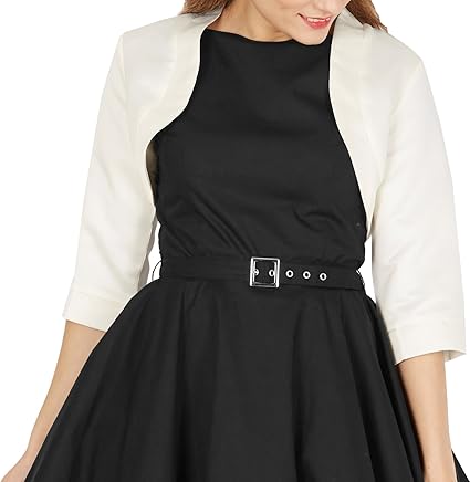 BlackButterfly Satin Bolero - halbe Hülse