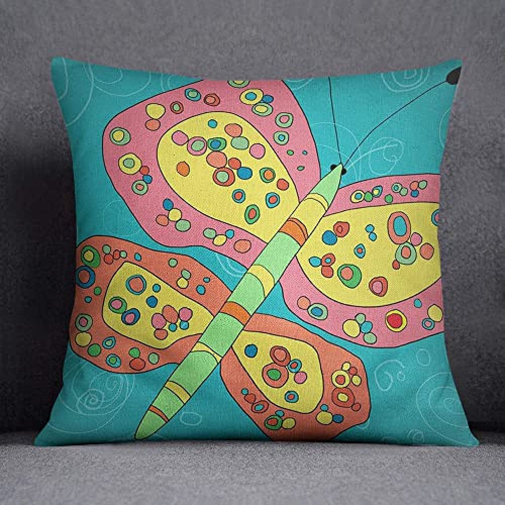 Bonamaison Decorative Cushion Cover, Multicolor, 45x45