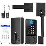 POWIFY Keyless Entry Door Lock with Handle, APP