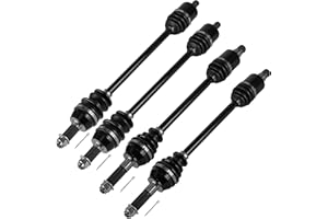 Caltric Front Rear Left Right Cv Joint Axles Compatible with Polaris Rzr 4 800 Efi 2010-2014