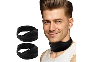 LKLKKC 2Pcs Trach Covers for Tracheostomy Neck Stoma Cover Breathable Dust- Proof Shield Neck Trachea Protector