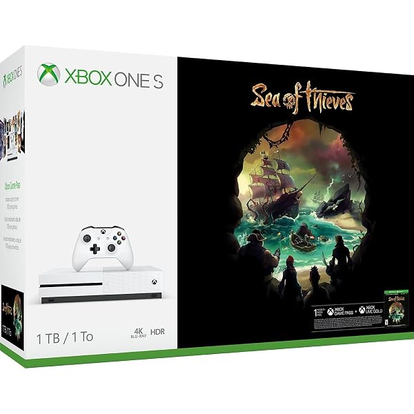 Amazon.com: Xbox One S 1TB Console - Sea of Thieves Bundle