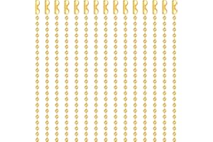 SUMERSHA 30pcs Ball Bead Chain, 24 inches Gold Plated Metal Ball Necklace 2.4mm Bead Adjustable Pull Chain Extension with Mat