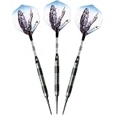 Elkadart Black Mamba 80% Tungsten Soft Tip Darts with Storage/Travel Case