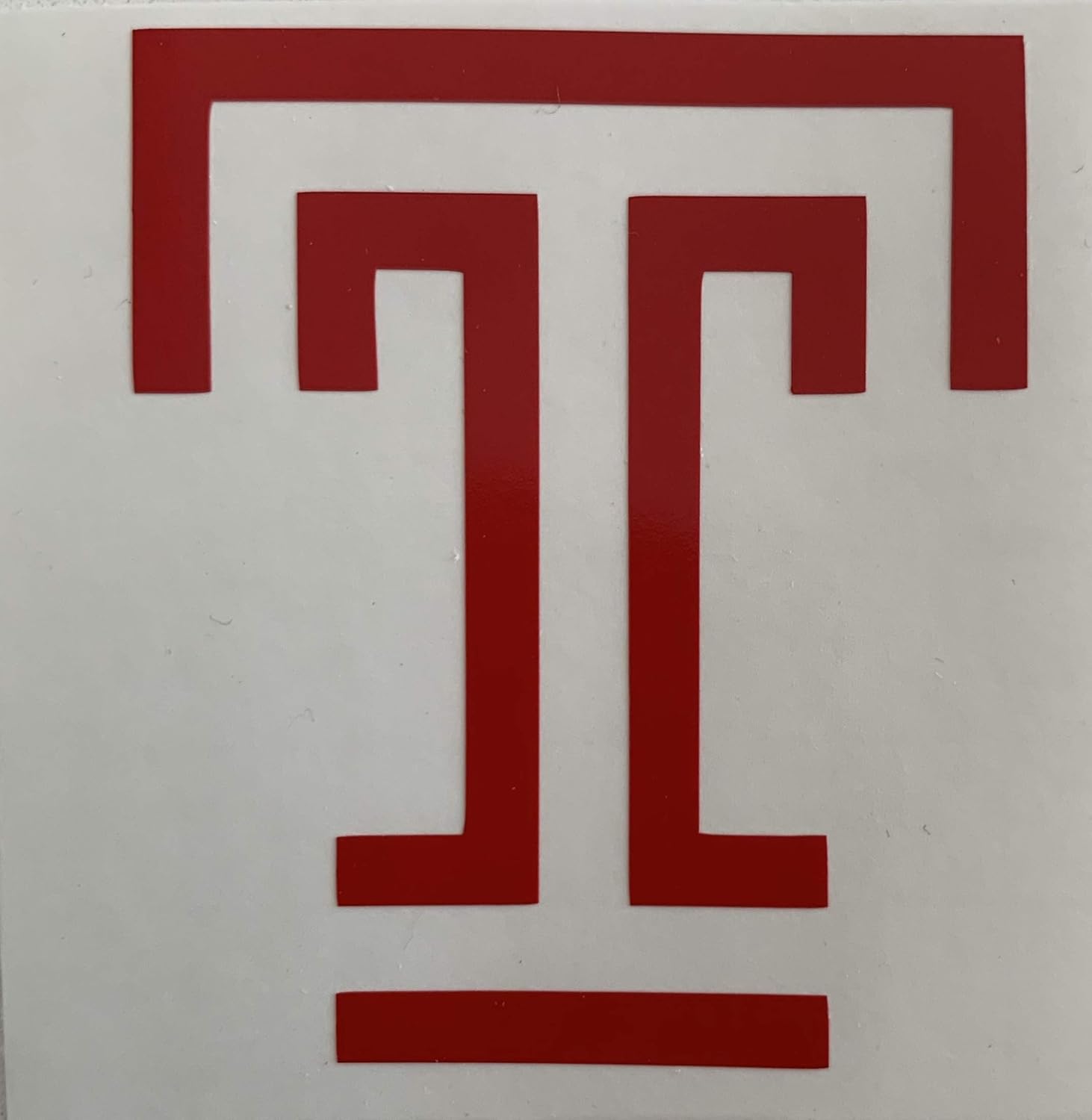2 Pack Temple University Vinyl Decal Stickers Temple