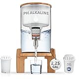 Invigorated Water pH Recharge Glass Alkaline Water