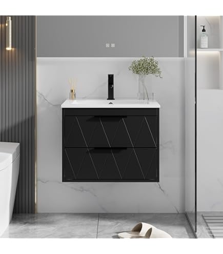 Amazon.com: Blossom Valencia Bathroom Vanity with Double Ceramic