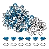 HARFINGTON 100PCS Grommets Eyelets 1/4 Inch