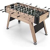 Goplus 54” Foosball Table for Adults, Competition Full Size Soccer Game Table with 2 Balls, 26 Players, Adjustable Leg Levele