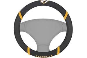 FANMATS 25717 Nashville Predators Embroidered Steering Wheel Cover