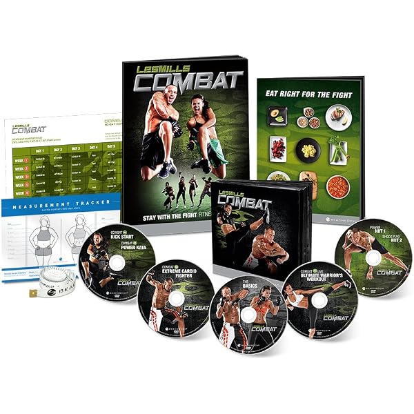Amazon.com: Les Mills Combat Fitness 5 DVD Workout Set : Movies & TV