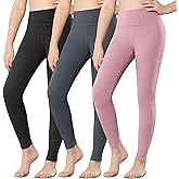 Stelle Girls Leggings Yoga Pants Youth Athletic Dance Running Active Tights Pack