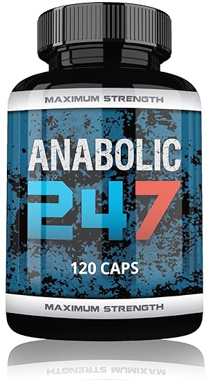 Anabolic 247 By VargPower | Testo Booster | 120 Kapseln | Original Produkt | Neuer Trainings Testosteron Booster Bodybuilder 