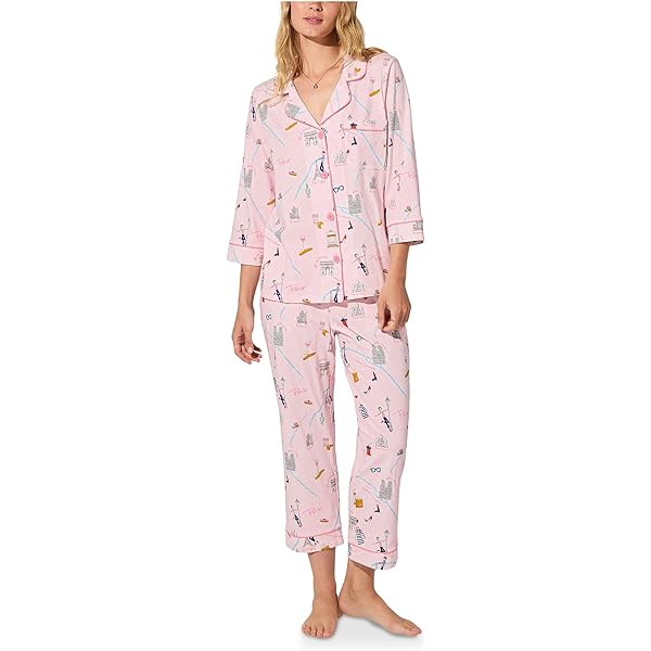 Bed Head PJs Womens Matching Pajamas - Soft Organic Short Sleeve