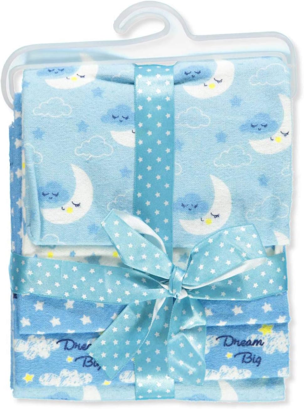 blue receiving blankets