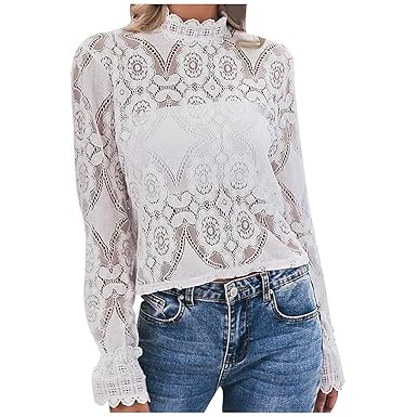 camisetas blancas mujer amazon