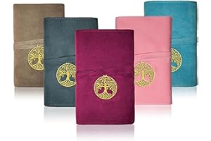 Knana 5Pcs Tarot Card Holder - Velvet Tarot Card Storage Bag, Tarot Bags and Pouches, Tarot Accessories - Tree