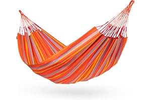 La Siesta® - XL King Brisa Classic Hammock - Outdoor & Indoor Hammock Swing for Relaxation - Weather & Tear Resistant Patio Backyard Hammock - Toucan