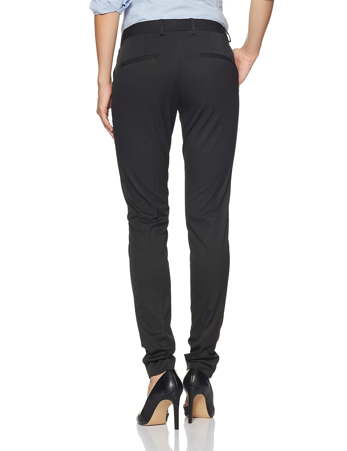 park avenue woman solid trouser suit