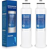 PELICORI HX2017FR-A, HRF266N6CSE, HRF209N6CSE Water Filter, 2-Pack | Compatible with Hisense HRF254N6TSE, HRF254N6DSE, Insignia NS-WF26FD9-1, NS-RFD26SS9, Mora MRF211N6CSE, MRF266N6CSE
