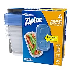 Ziploc Food Storage Meal Prep Containers Reusable