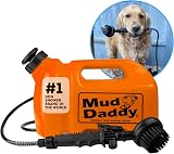 Mud Daddy Dog Washer Portable Paw Cleaner 5L Capacity Orange