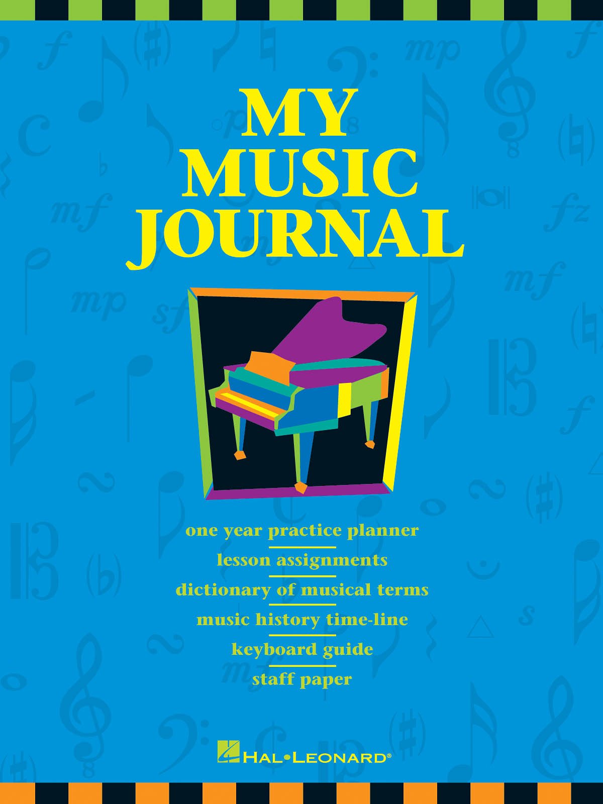 HAL LEONARD STUDENT PIANO LIBRARY MY MUSIC JOURNAL PF