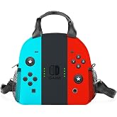 WLRUEZN Gamer Lunch Bag Insulated Reusable Cooler Tote Large Capacity | Waterproof insulated lunch tote with adjustable strap, perfect for kids and adults at school, work, picnics and travel