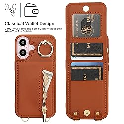 Jcxtrombulous Crossbody Wallet Case for iPhone 16