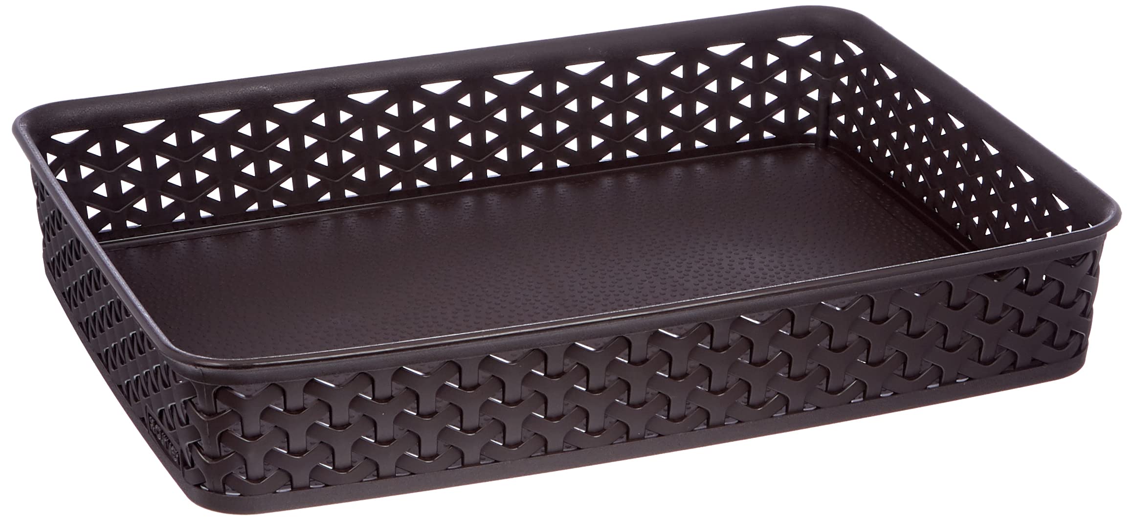 Curver My Style 2045064 A4 plastic basket dark brown — image 1