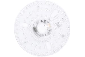 Diydeg Ceiling Fan LED Light Replacement, 8.66 Inch 36W 3CCT 3000 4200 6500K Dimmable LED Light Engine Retrofit Kit with Magn