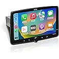 BOSS Audio Systems BCPA12 Single Din Car Stereo - Apple CarPlay, Android Auto, 12 Inch Touchscreen, Bluetooth, No DVD CD Player, Radio Receiver