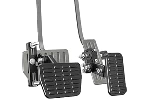 OceanicEcho Gas and Brake Pedal Extenders for Short Drivers People Driving Cars, Adjustable Length and Angle Auto Vehicles Brake and Accelerator Pedals (Updated YCQ300)