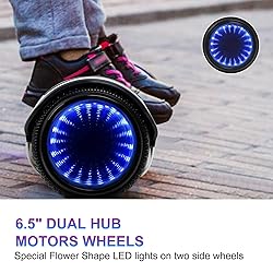 SISIGAD Hoverboard for Kids Ages 6-12, with