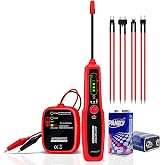 AWBLIN Wire Tracer Automotive Short &amp; Open Finder Circuit Breaker Finder | DC 6-42V Car Broken Wire Detector Tool Electrical Circuit Tester Fault Probe Cable Tracker Auto Wire Locator