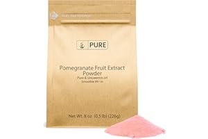 Pure Original Ingredients Pomegranate Fruit Extract Powder, Always Pure, Unsweetened, Smoothie Mix-In.