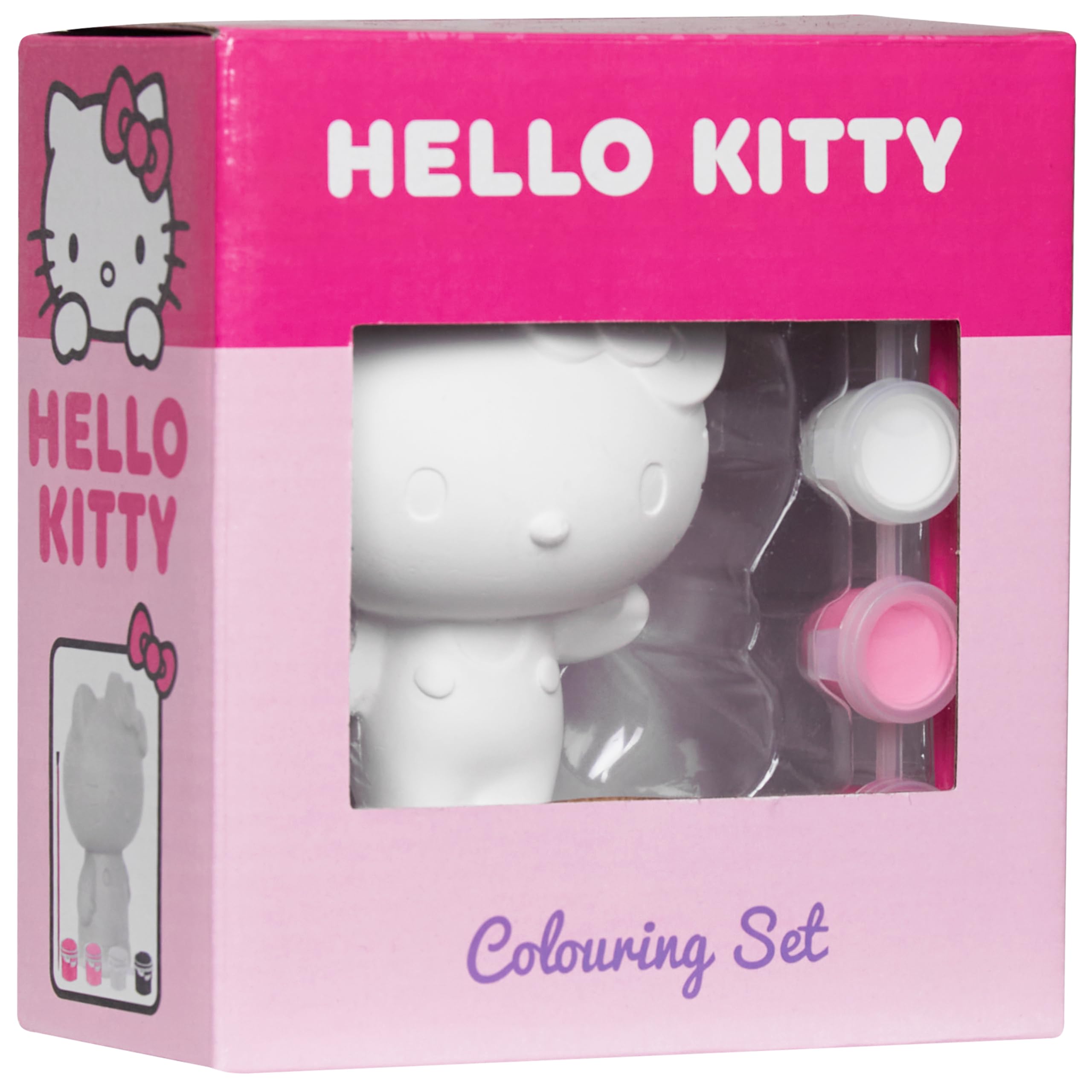 Hello Kitty DIY Figurine Set Paint Your Own Anime Plaster Figure Colouring Craft Kit for Kids Girls Teens Activity Set Painting Kit Kawaii Gifts for Girls