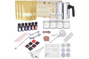 ENCANLIGHT Candle Making Kit for Adults Beginners - Candle Kits DIY Arts and Crafts Kits, Complete Candle Making Supplies Perfect Gifts for Women and Kids