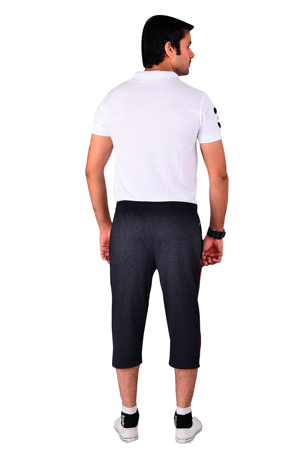 vego men's casual cotton three forth