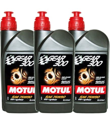 Amazon.com: Motul Gear 300 LS 75W90-100% Synthetic Ester (Pack of