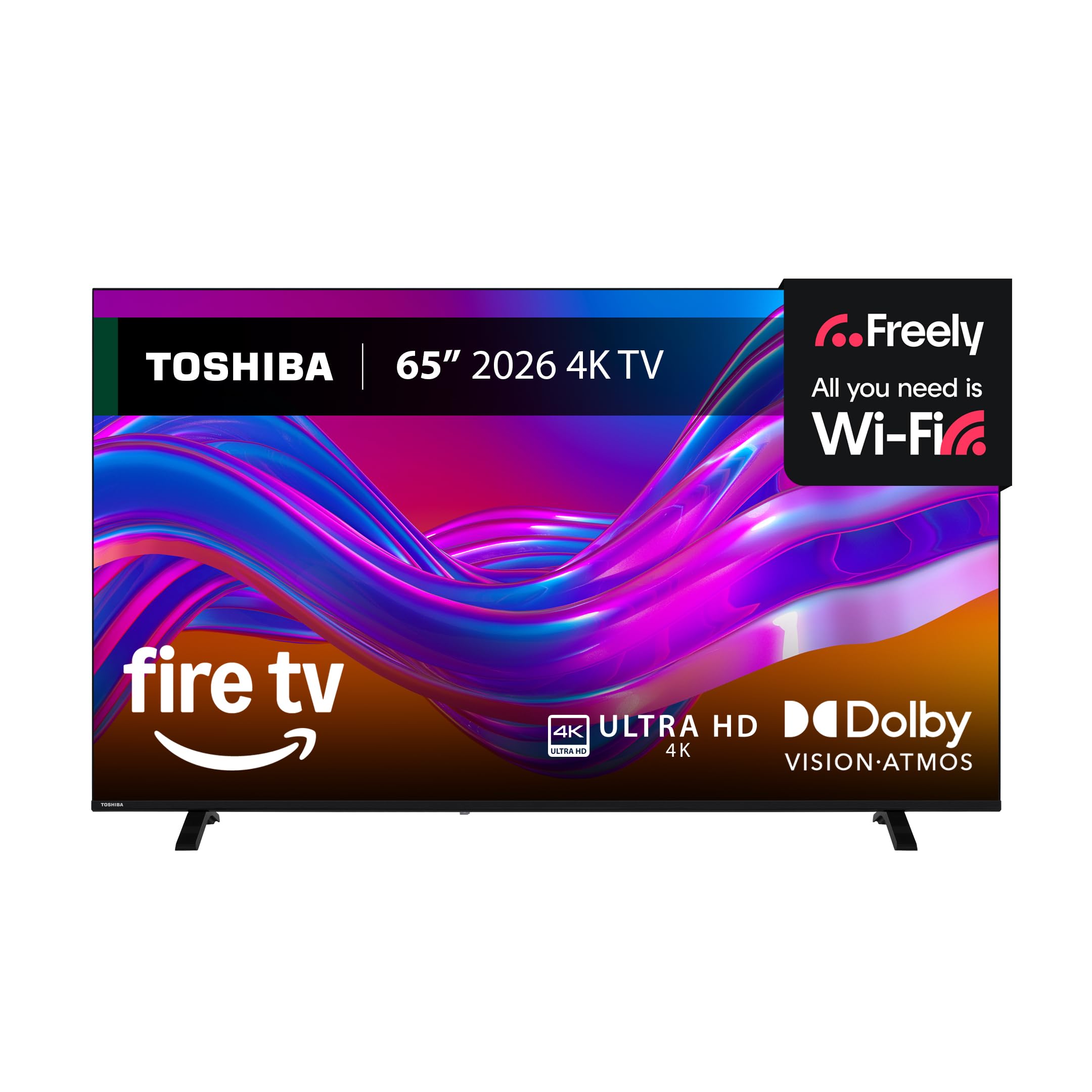 Toshiba UF26 Fire 65" 4K Ultra HD LCD Sm...