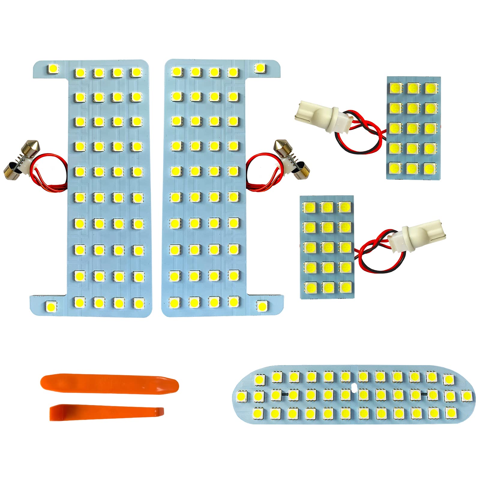 LTONXEN ヴォクシー80 ノア80 LED ルームランプ エスクァイア ZWR80 ZRR80 前期 後期 専用設計 室内灯 LEDライト 爆光 ホワイト カスタムパーツ LED バルブ 内装パーツ 取付簡単 の商品画像